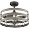 Progress Lighting Gulliver 23" 3-blade fandelier with LED lights P250012-143-22 - alternate 5
